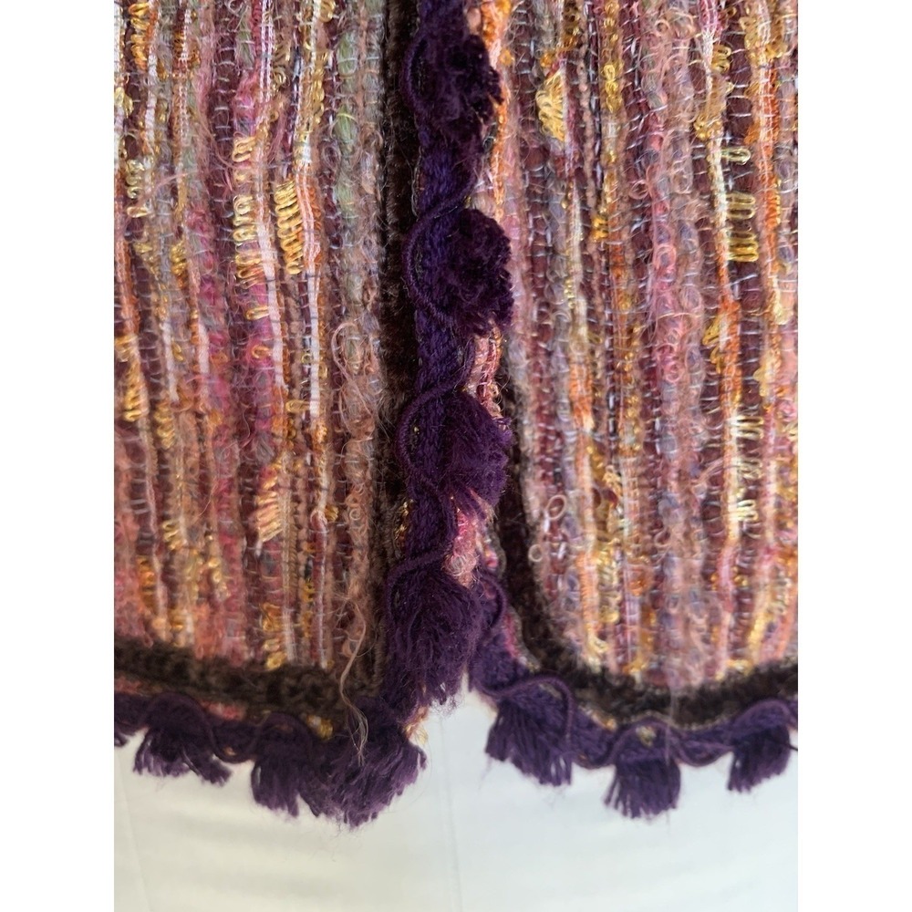 $345 Cynthia Steffe Brown/Purple Cropped Blazer, Size 2, NWT - Picture 6 of 9